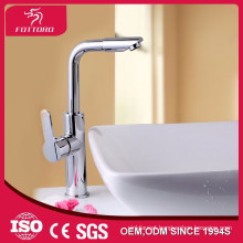 Contemporary design long spout basin faucets